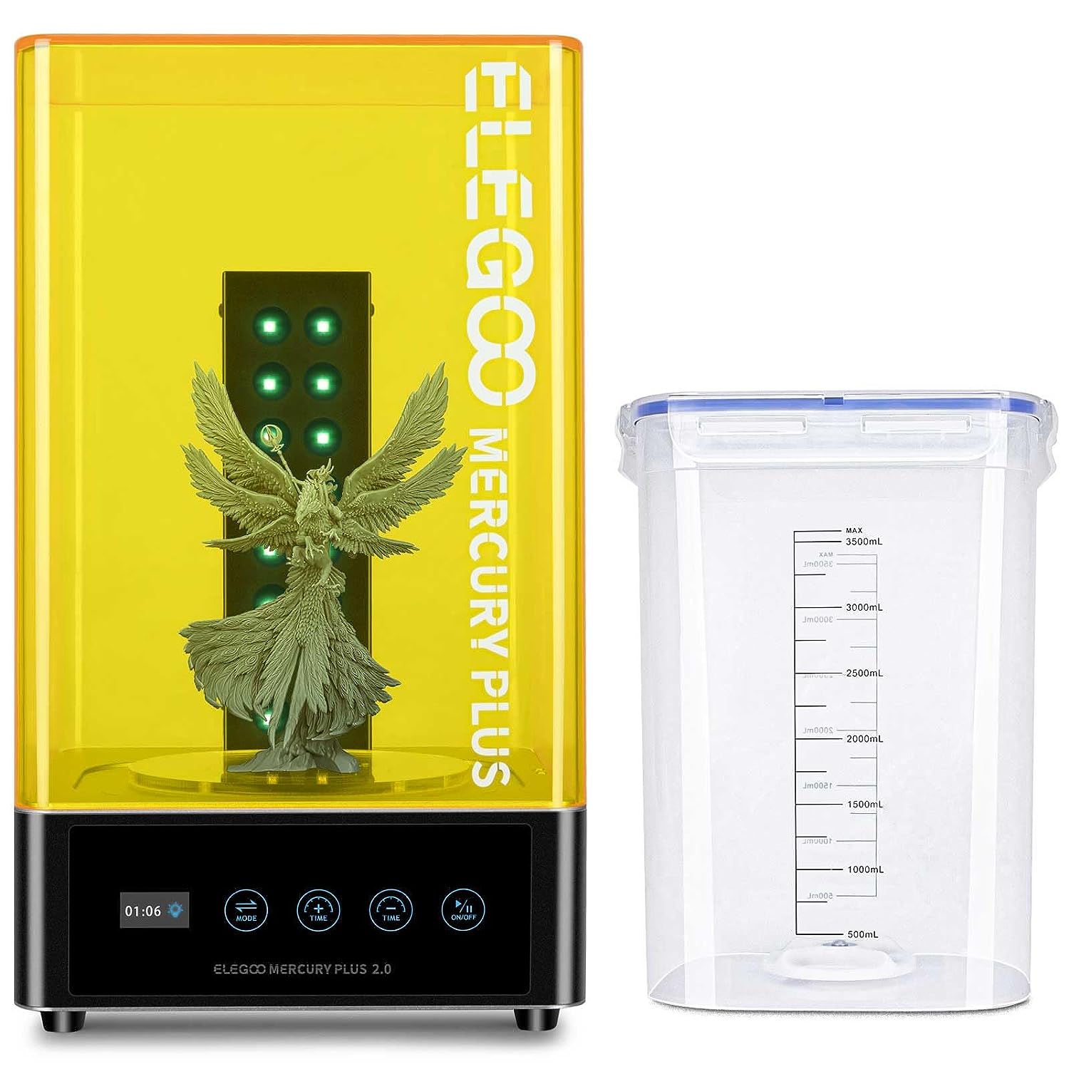 3D Printing Sla - ELEGOO Mercury Plus 2.0 محطة غسيل