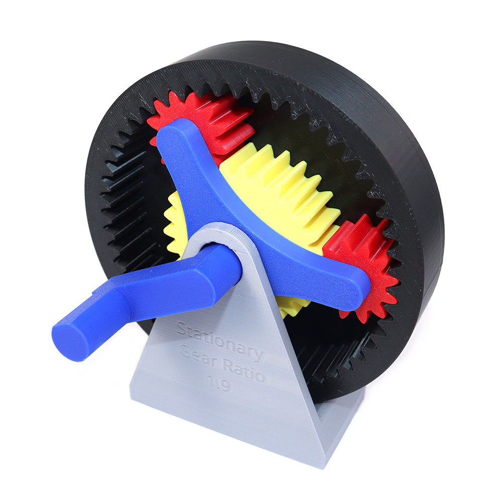 3D Printing Gears - نموذج تروس كوكبية قابل للتجميع، مجموعة