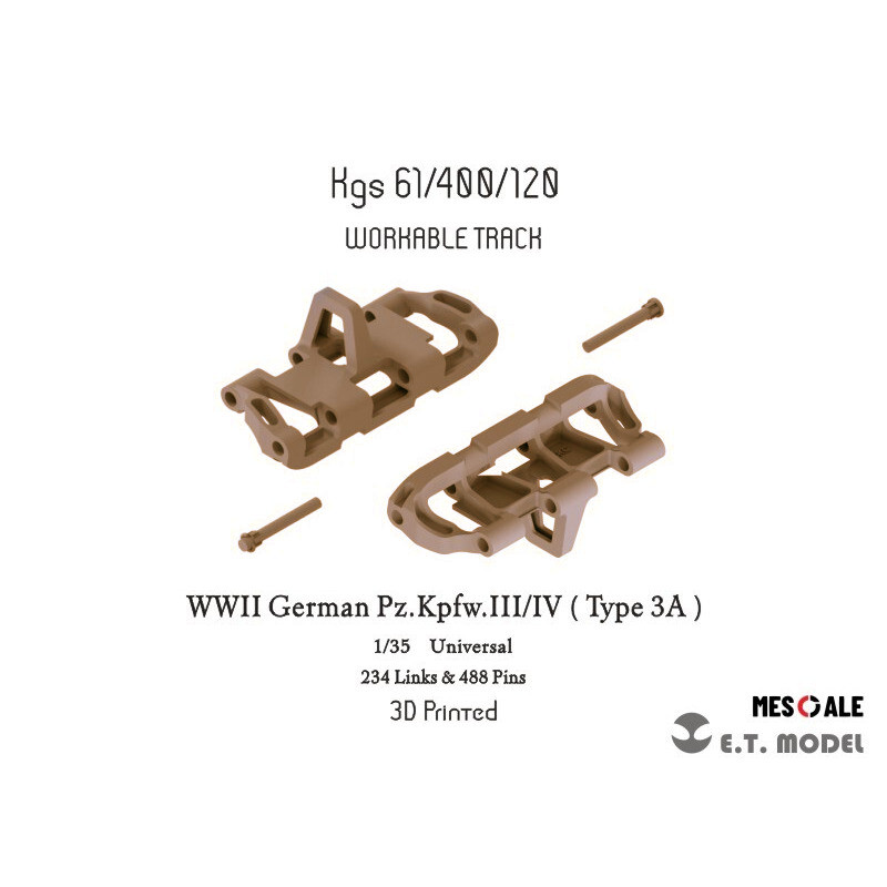 3D Printing Ultem - نموذج مصغر بمقياس 1/35 لدبابات Pz.Kpfw.III/IV