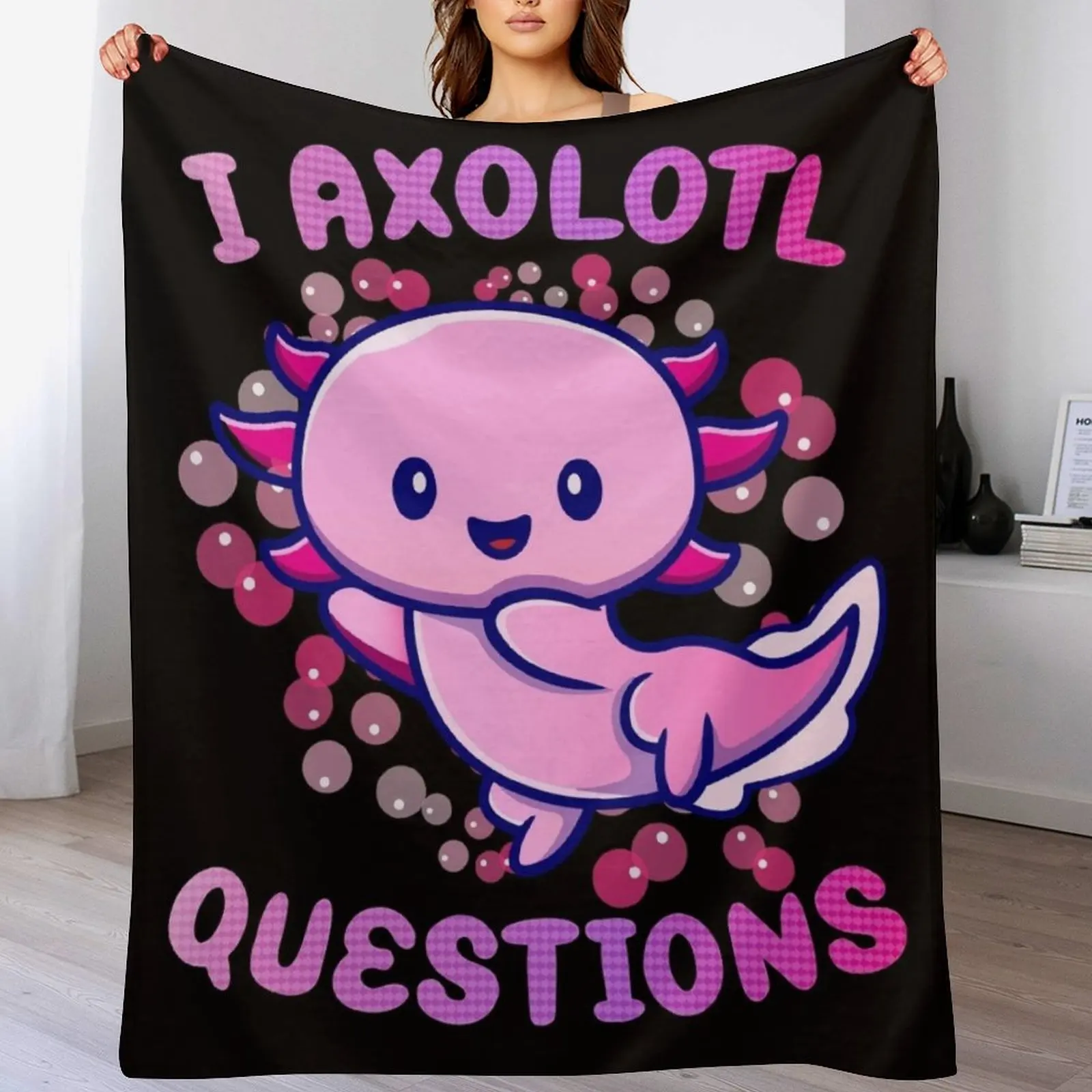 3D Printing Questions - بطانية i axolotl questions ناعمة وخفيفة