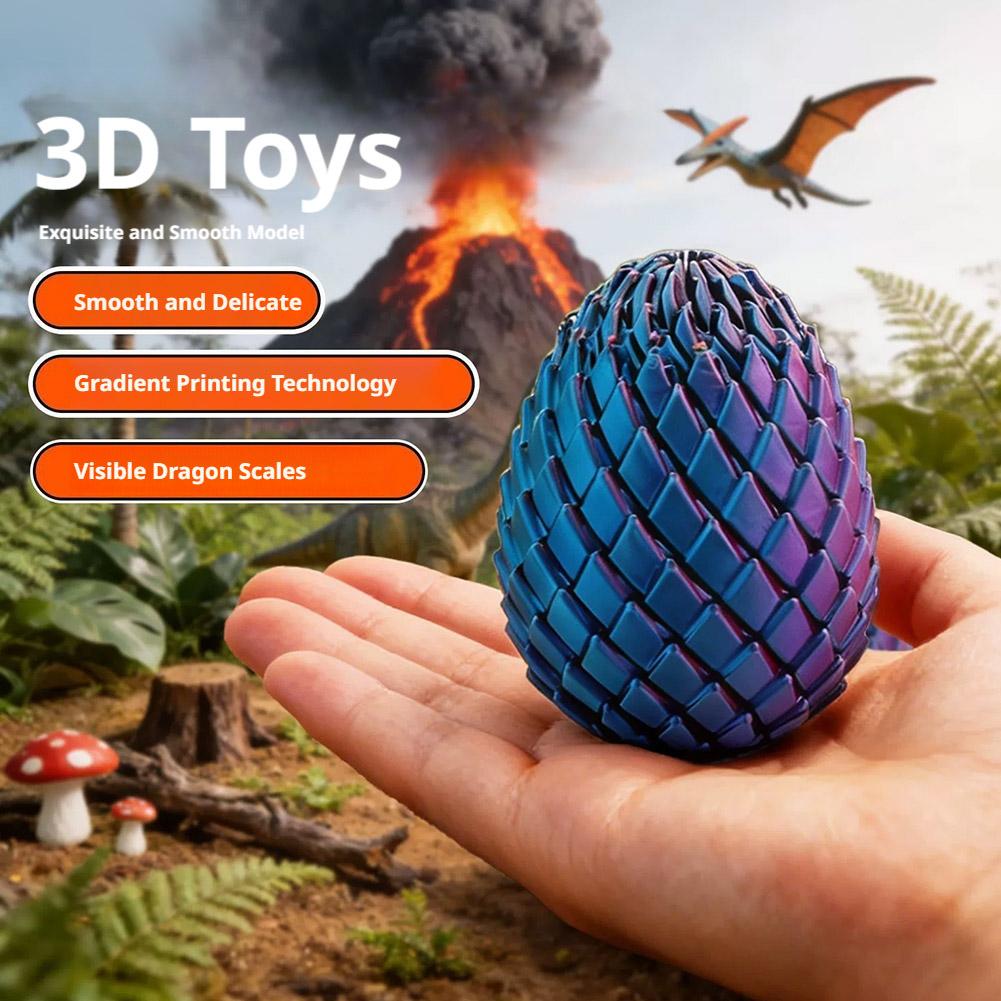 3D Printing Egg - لعبة فيدجيت مضحكة على شكل بيضة