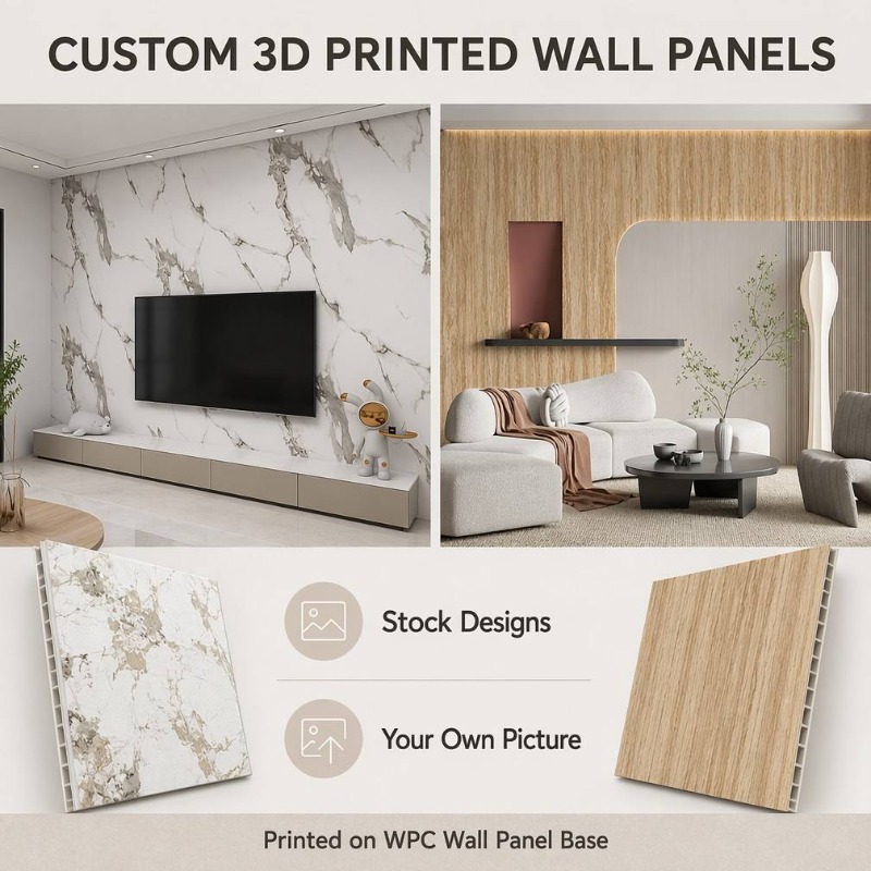 3D Printing Wall - لوح جداري مطبوع بتقنية ثلاثية الأبعاد