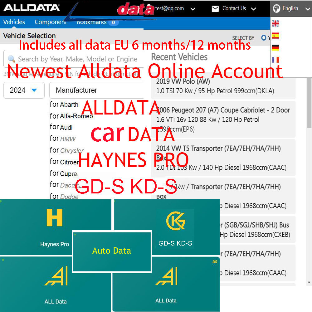 3D Printing Online - أحدث برنامج Alldata عبر الإنترنت لإصلاح