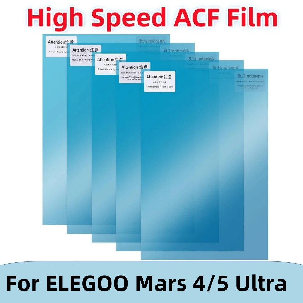 3D Printing Elegoo - 5 قطع من فيلم ACF بقياس