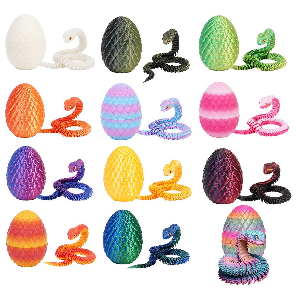3D Printing Egg - بيضة ثعبان مطبوعة بتقنية ثلاثية الأبعاد
