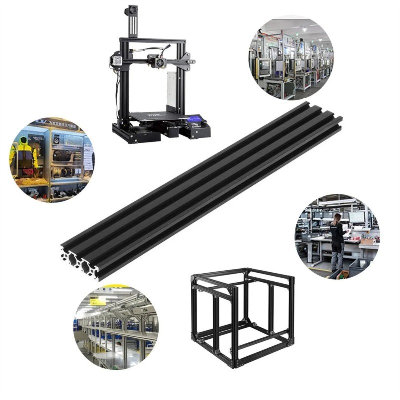 1 قطعة الألومنيوم الأسود الشخص - مراجعة V Slot Aluminum Extrusion وسعره