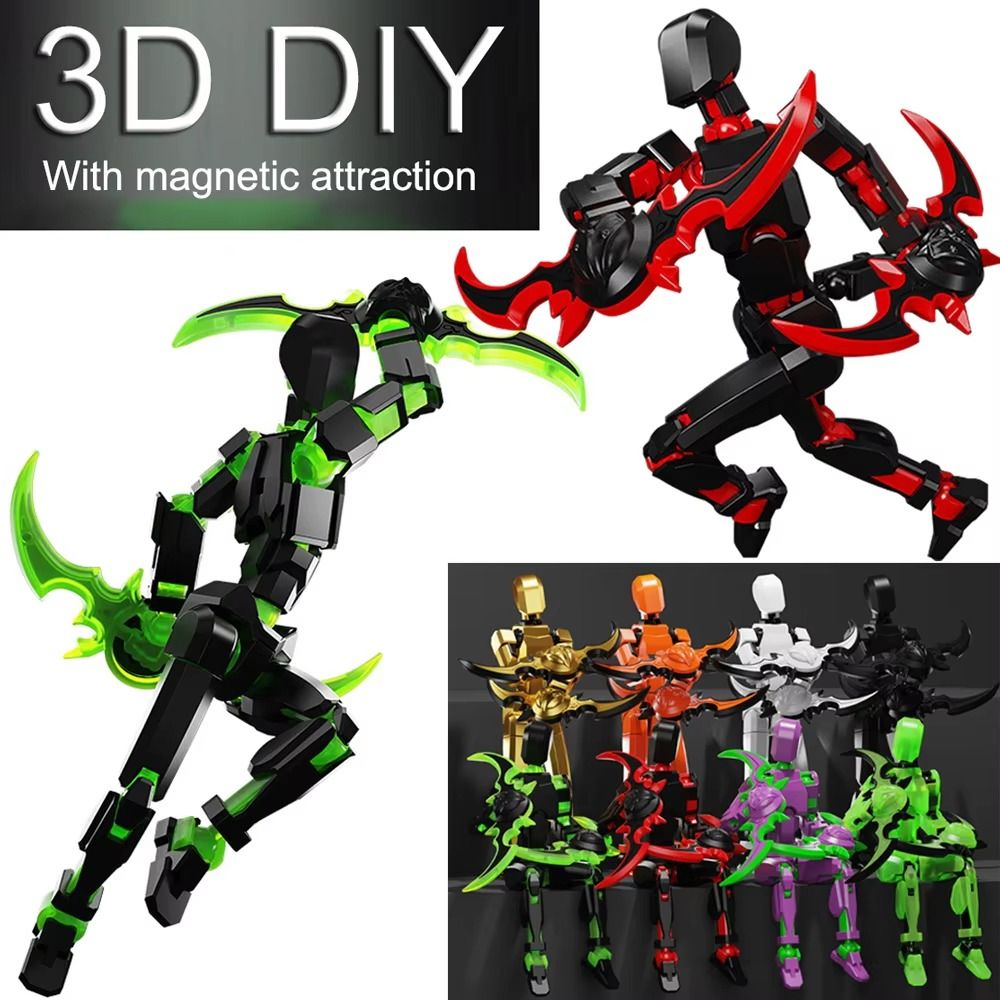 دمية متعددة المفاصل ثلاثية الأ - مراجعة 3D Printing Joints وسعره