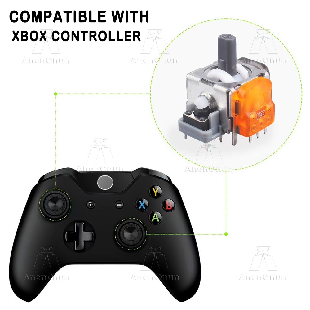 XBOX TMR عصا التحكم الكهرومغنا - مراجعة 3D Printing Xbox Controller وسعره