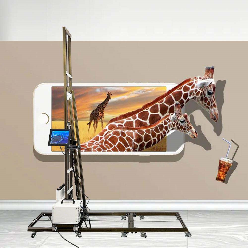 آلة طباعة الحائط النافثة للحبر - مراجعة 3D Printing Wall وسعره