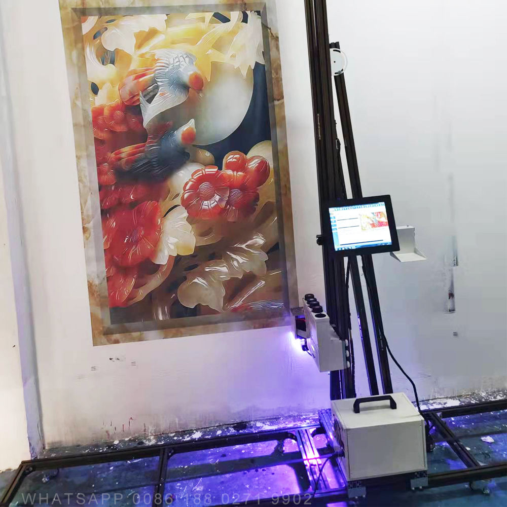 آلة طباعة الحائط النافثة للحبر - مراجعة 3D Printing Wall وسعره
