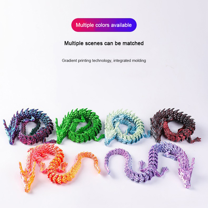 تماثيل تنين صيني ثلاثية الأبعا - مراجعة 3D Printing Pla وسعره