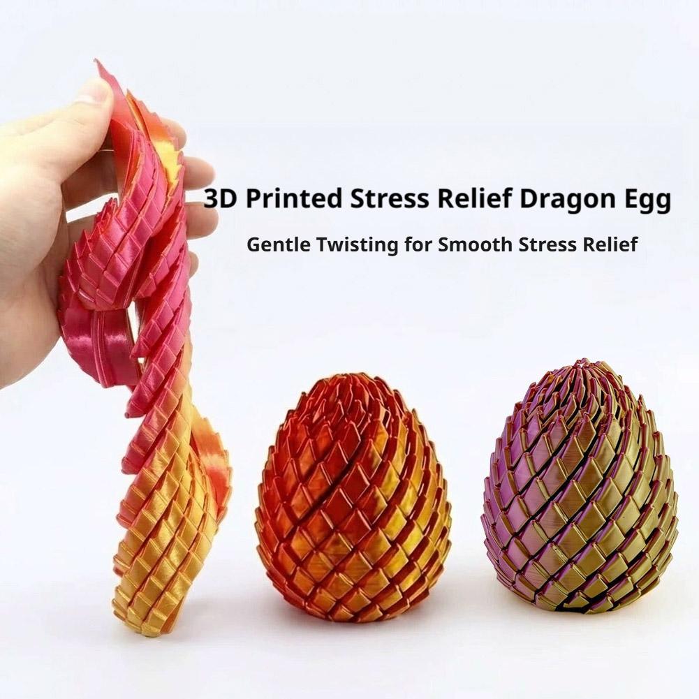 لعبة فيدجيت مضحكة على شكل بيضة - مراجعة 3D Printing Egg وسعره