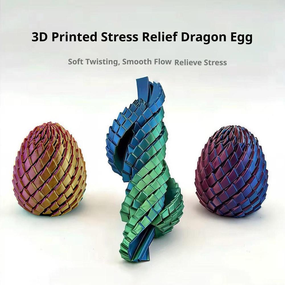 لعبة فيدجيت مضحكة على شكل بيضة - مراجعة 3D Printing Egg وسعره