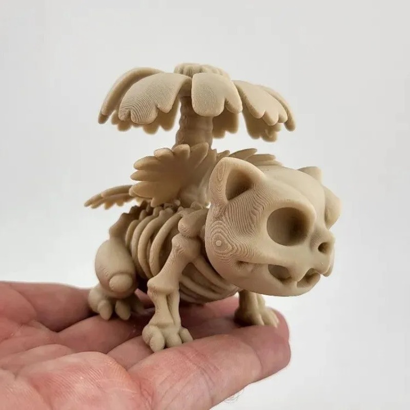 نموذج عظام أحفورية لشخصيات بوك - مراجعة 3D Printing Pla وسعره