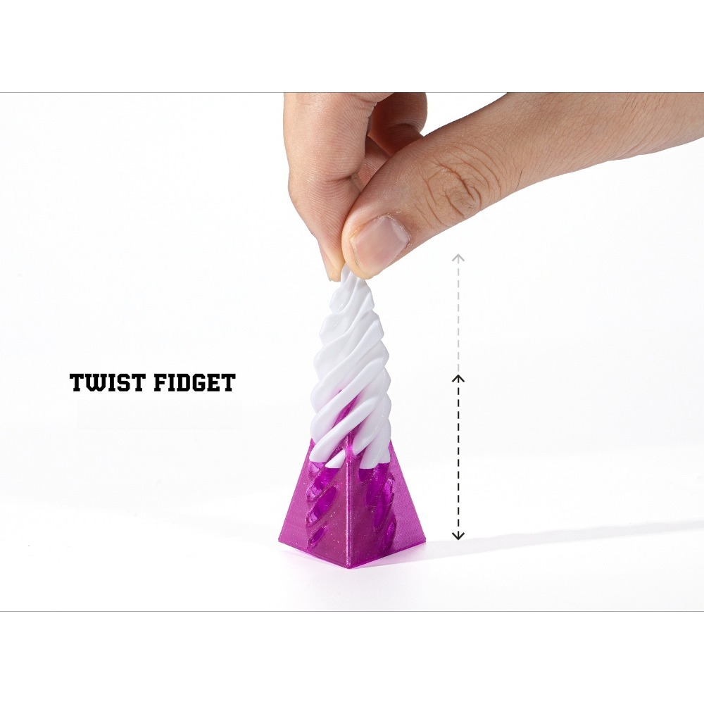 ألعاب دوارة حلزونية مطبوعة ثلا - مراجعة 3D Printing Ultem وسعره