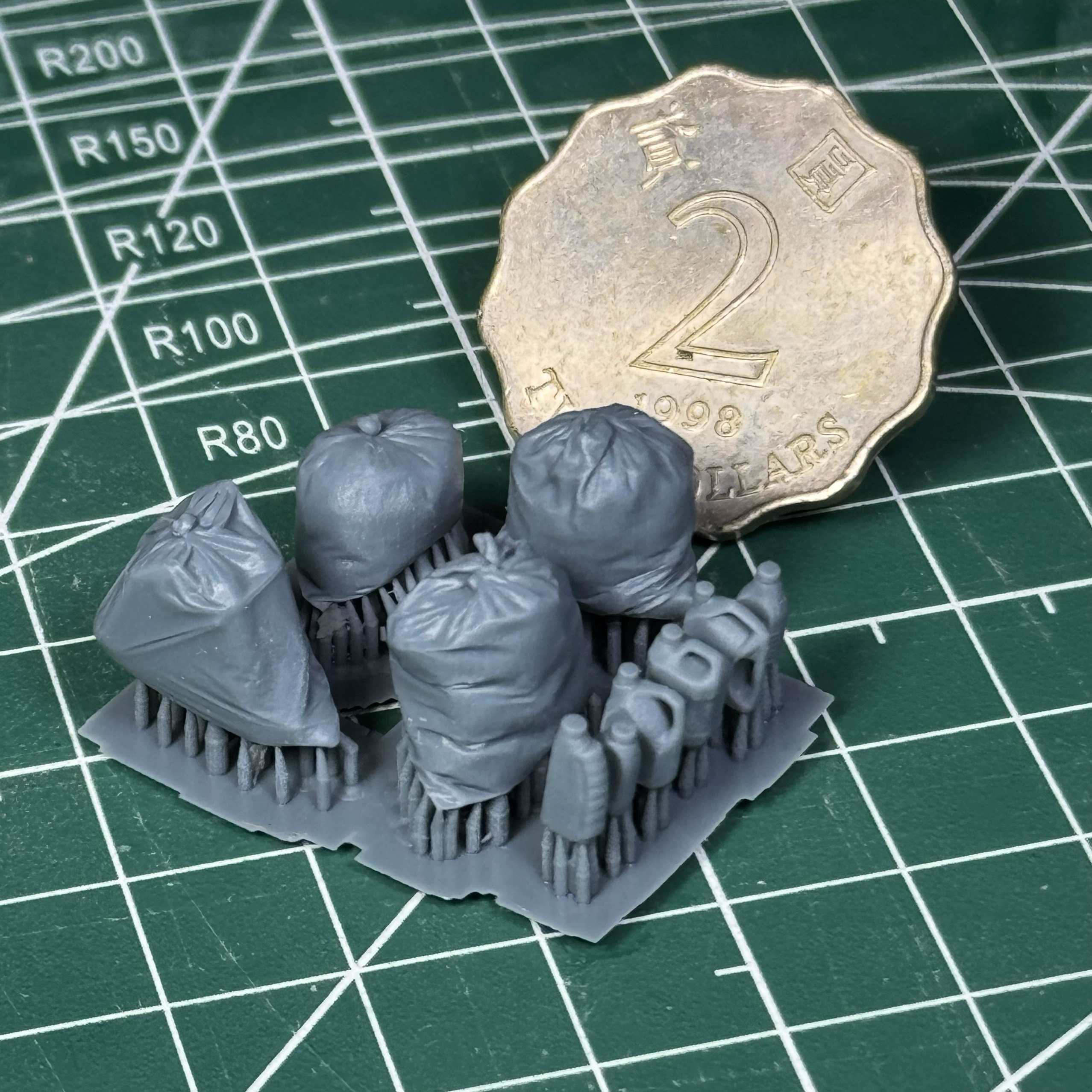 ملحقات مشهد نموذجي 1/35، نفايا - مراجعة 3D Printing Waste وسعره