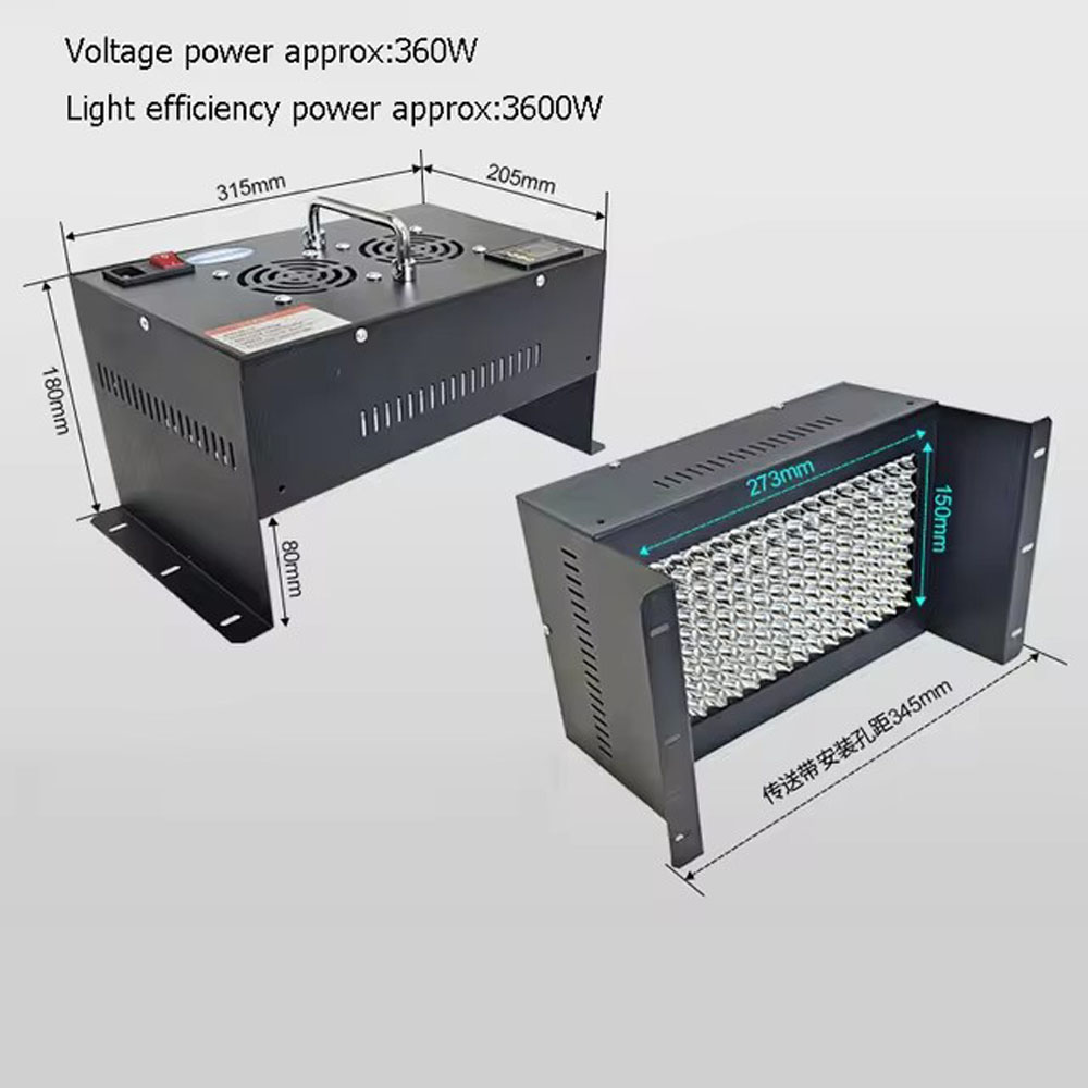 3600 واط 40nm UV LED مصباح علا - مراجعة Resin Curing Station وسعره