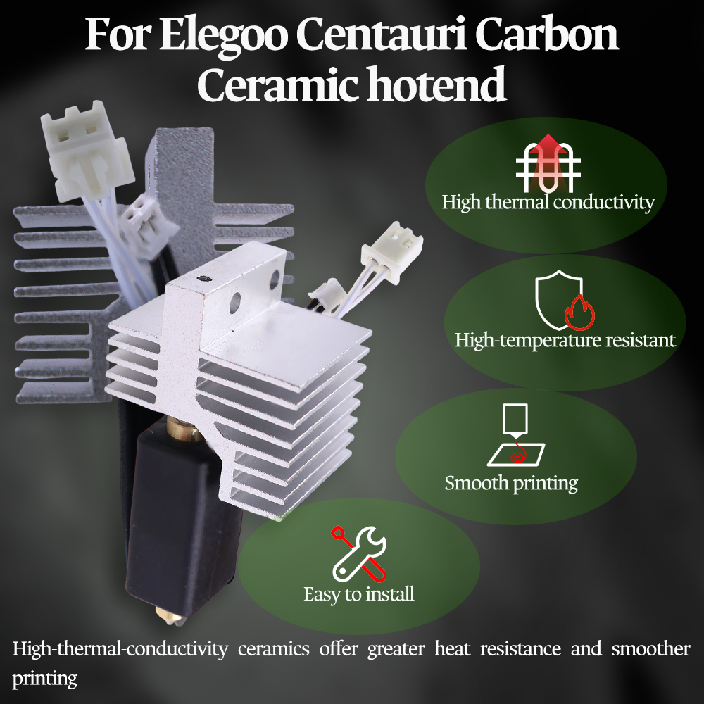 ترقية هوت إند سيراميك لطابعة إ - مراجعة 3D Printing Elegoo وسعره