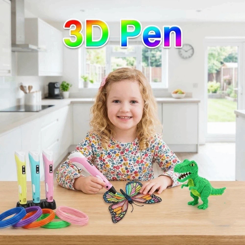 قلم طباعة ثلاثية الأبعاد USB م - مراجعة 3D Printing Pla وسعره