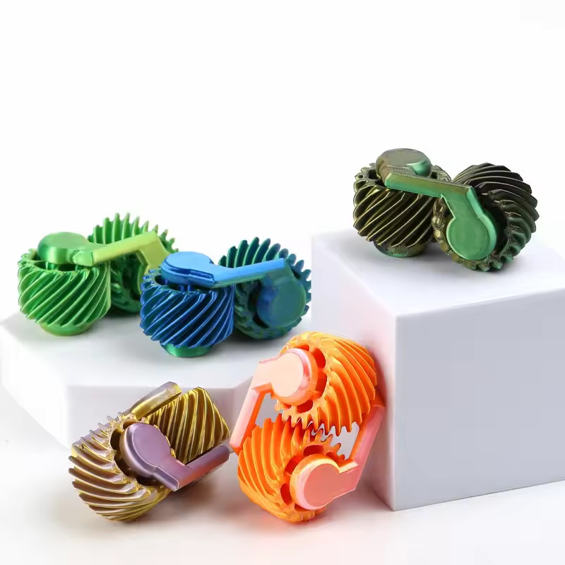 سبينر فيدجت مطبوع ثلاثي الأبعا - مراجعة 3D Printing Gears وسعره