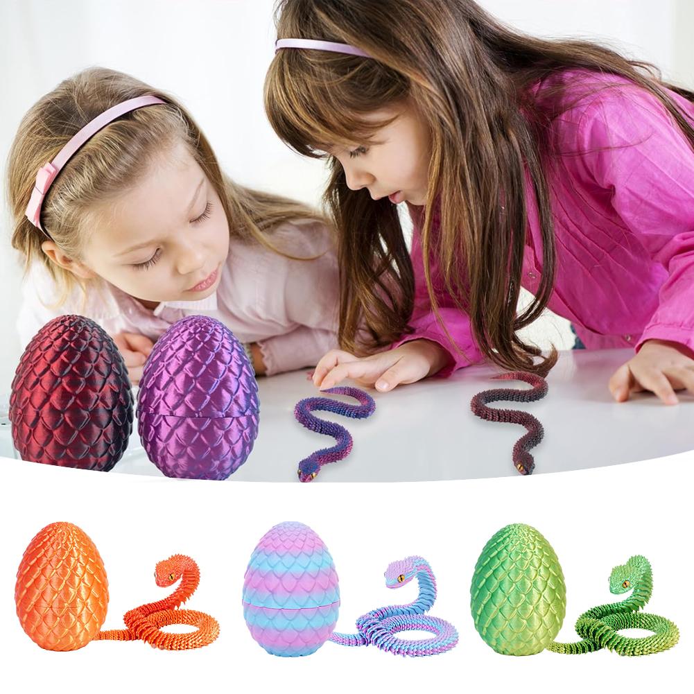 بيضة ثعبان مطبوعة بتقنية ثلاثي - مراجعة 3D Printing Egg وسعره