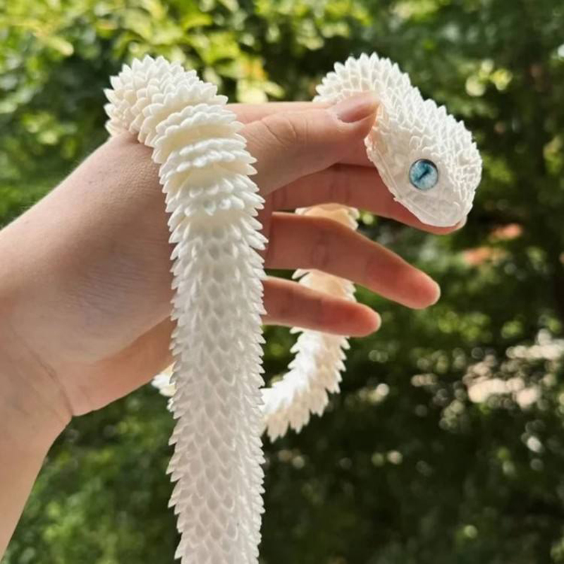ثعبان مطبوع ثلاثي الأبعاد جديد - مراجعة 3D Printing Joints وسعره