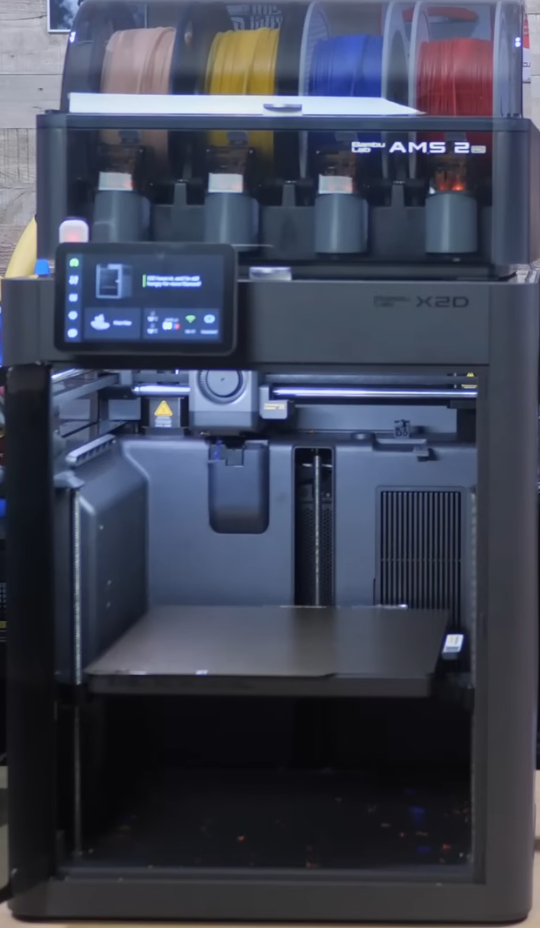 طابعة ثلاثية الأبعاد جديدة X2D - مراجعة 3D Printing Pla وسعره